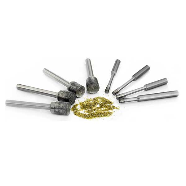 Diamond grinding bits (electroplated bond type)