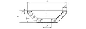 12A2-45 grinding wheel