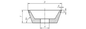 Dijamantsko tocilo 12V9-45