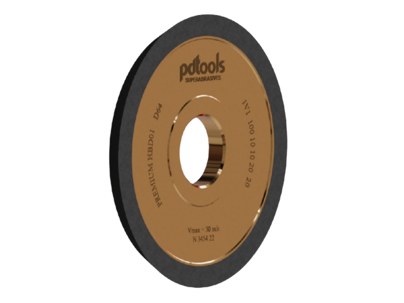 1V1 10°;15°;20° grinding wheels with hybrid bond HBD01 