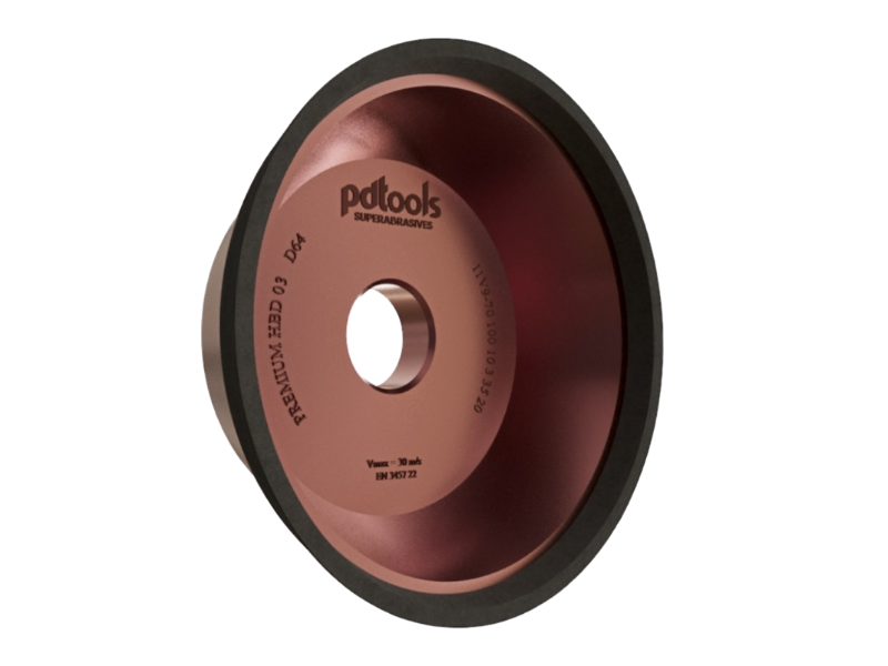 11V9-70 grinding wheels with hybrid bonds HBD03;HBD04