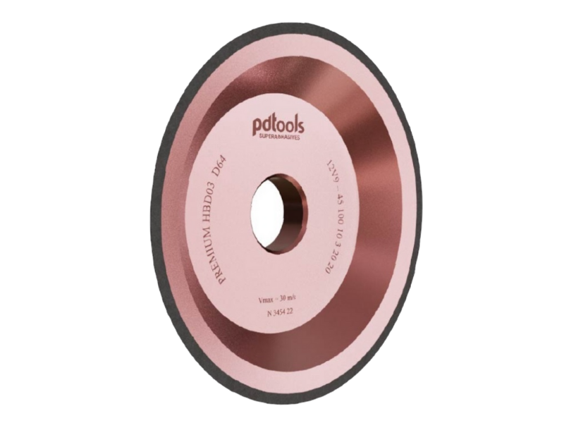 12V9-45 grinding wheels with hybrid bonds HBD03;HBD04