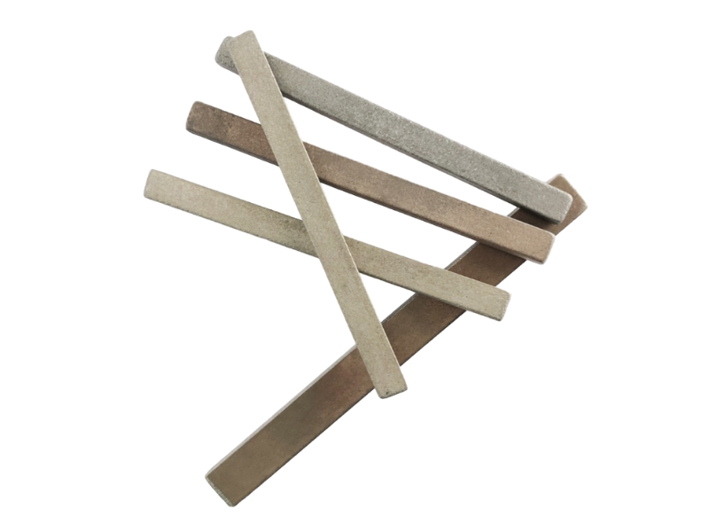 Monolayer diamond and CBN honing sticks