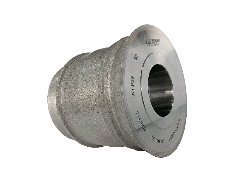 Diamond dressing rollers for aircraft engines turbine blades manufacturing
