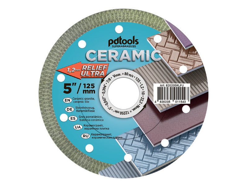 Diamond saw blades Ceramic Relief Ultra