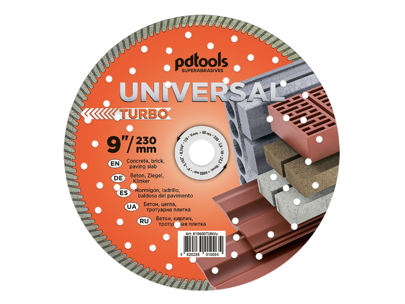 Dijamantske rezne ploče Turbo Universal