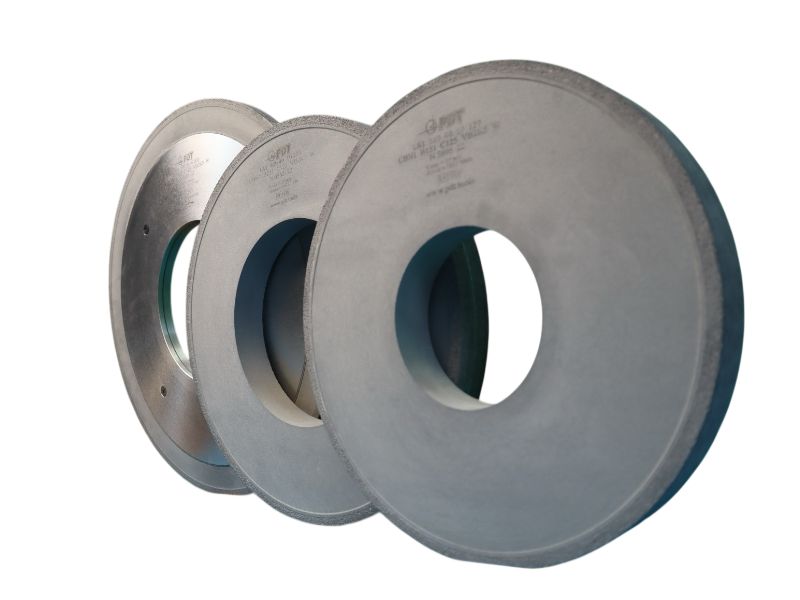 Vitrified grinding wheels 1A1